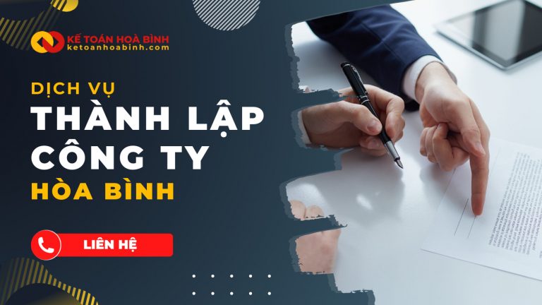 Thành lập công ty Hòa Bình